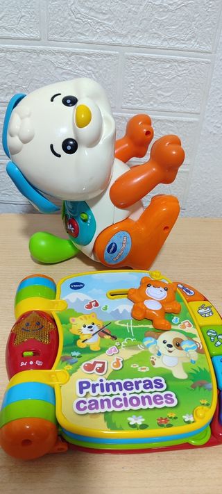 2 Juguetes interactivos VTech con sonido