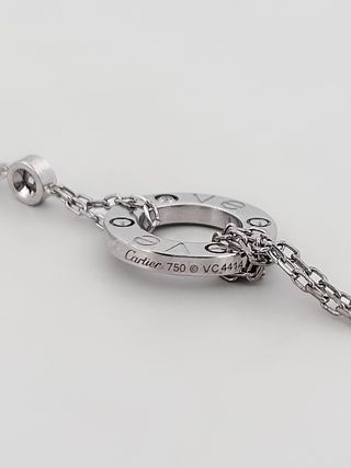 Pulsera Cartier Love Oro Blanco 18kt