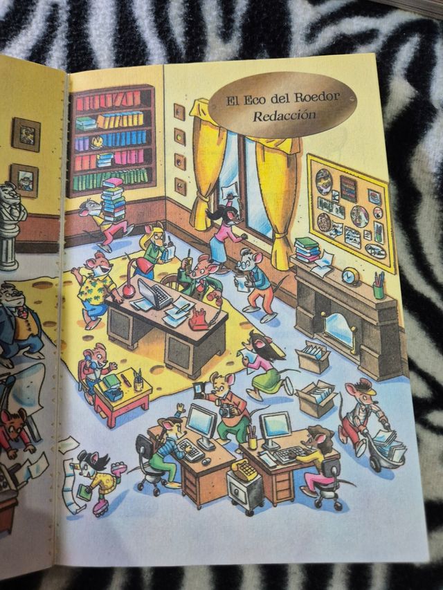 Geronimo Stilton. Un granizado de moscas para el c