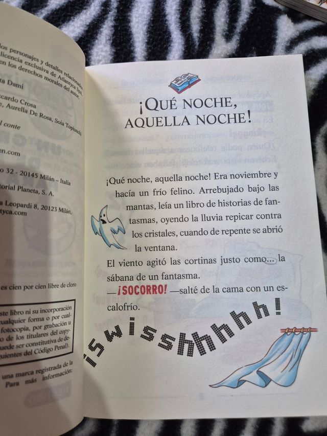 Geronimo Stilton. Un granizado de moscas para el c