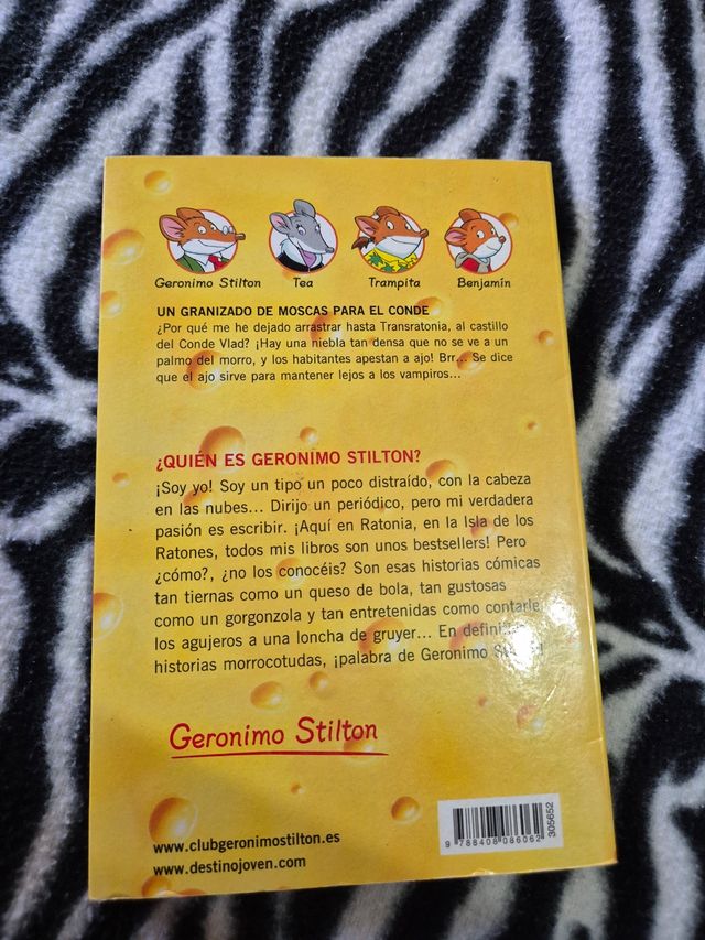 Geronimo Stilton. Un granizado de moscas para el c