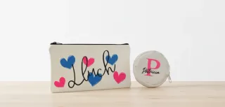 Estuches, neceseres y monederos personalizados