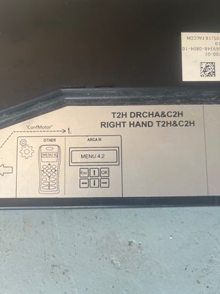 Variador de puerta Orona T2H DRCHA&C2H