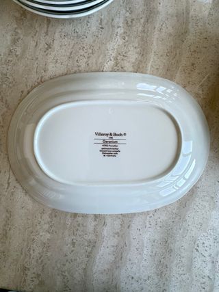 Villeroy & Boch Geranium Fuente Ovalada Grande