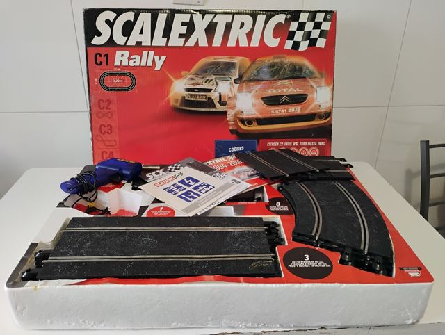 Scalextric C1 Rally con instrucciones.
