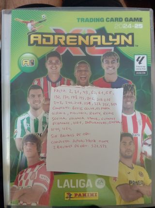 Álbum Adrenalyn XL LaLiga 2024-25
