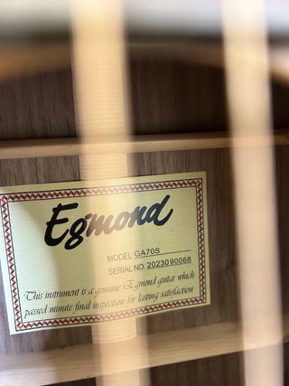 Guitarra Acústica Egmond OFERTA