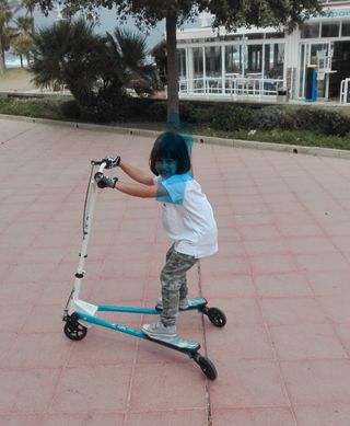 Patinete doble 3 ruedas