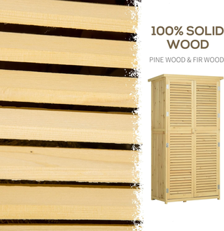 Casetta in Legno da Giardino con Tetto Impermeabil