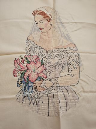 Petit pua Novia Hecho a Mano con hilo de seda