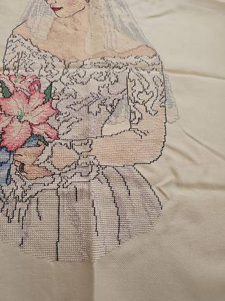 Petit pua Novia Hecho a Mano con hilo de seda