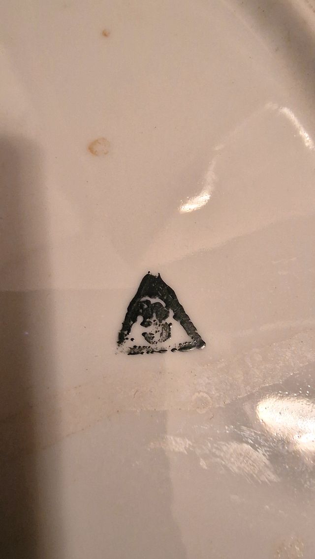 Piatti Cecoslovacchi Maiolica Dipinti a Mano