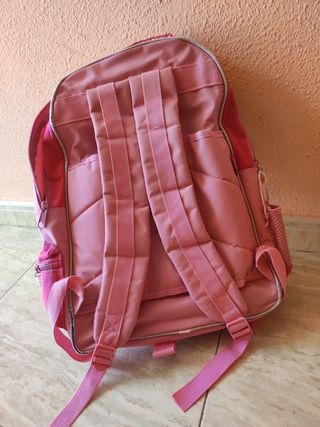 Mochila Escolar Princesas Disney Rosa