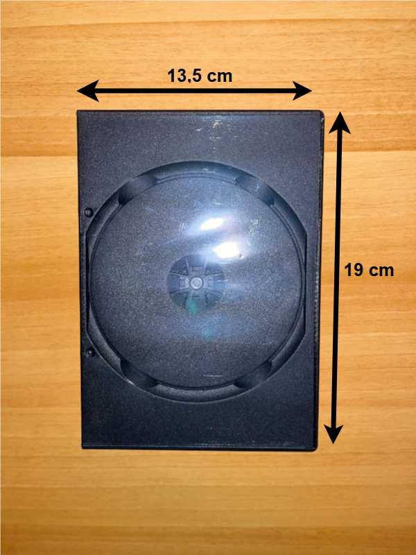 Set 10 Custodie Singole DVD/CD - Personalizzabili