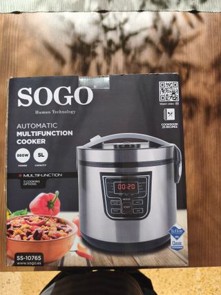 Olla Multifunción SOGO SS-10765 860W 5L Plata