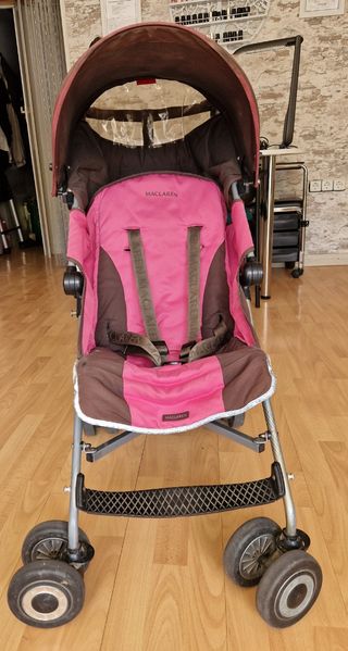 Silla de paseo Maclaren rosa