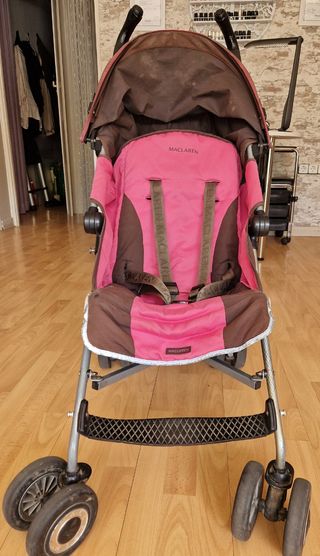 Silla de paseo Maclaren rosa