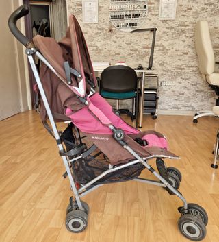 Silla de paseo Maclaren rosa