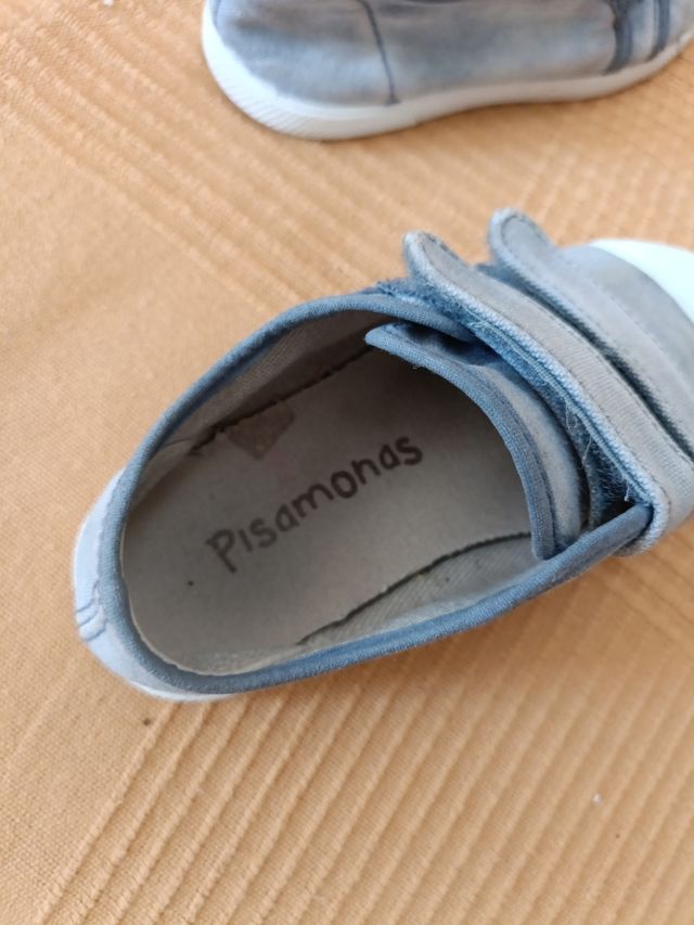Zapatillas lona Pisamonas talla 27