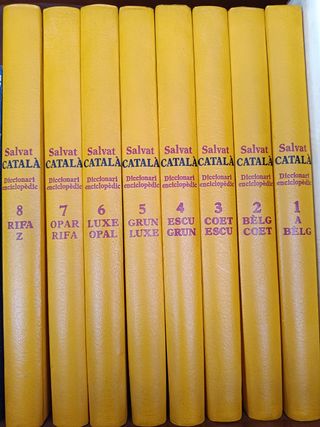 Diccionari enciclopèdic Salvat català 