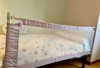 Barrera seguridad para cama infantil