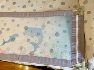 Barrera seguridad para cama infantil