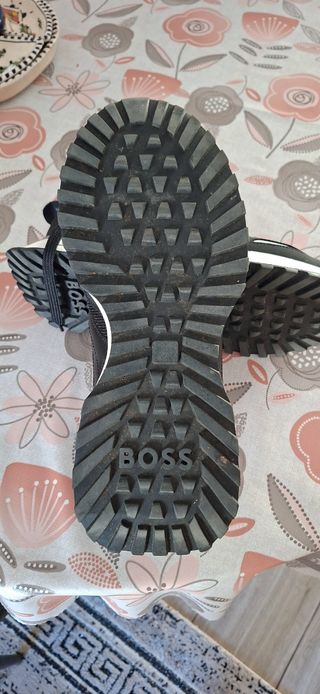 Zapatillas deportivas BOSS negras y multicolor