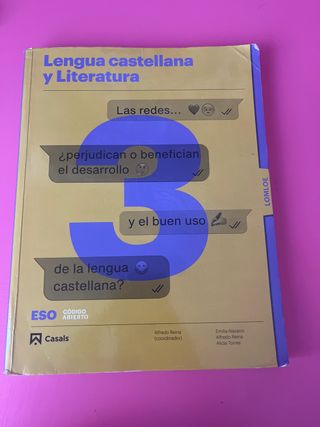 Lengua castellana y Literatura 3 ESO LOMLOE