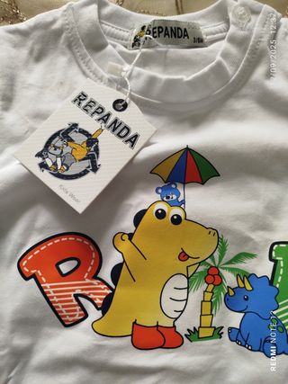 Completo bimbo maglietta e pantaloncini