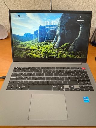 LG Gram portátil gris