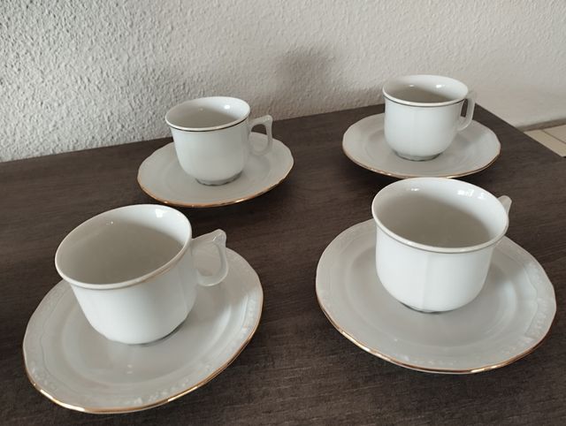 Juego de café Sta Clara porcelana