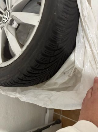 4 Llantas con Gomas Golf GTI GTD GTE