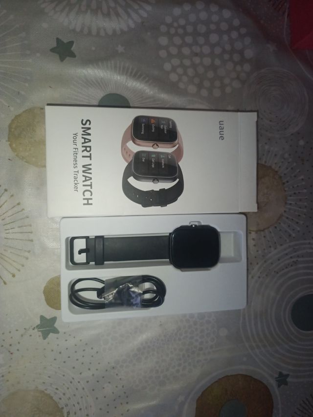 Smartwatch uaue Negro
