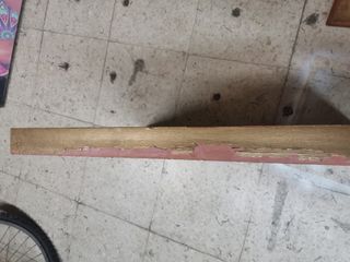 Espejo de madera antiguo dorado