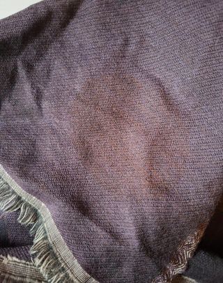 Pashmina MaxMara Viola e Nero