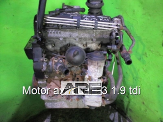 Motor axr audi a3 1.9 tdi.