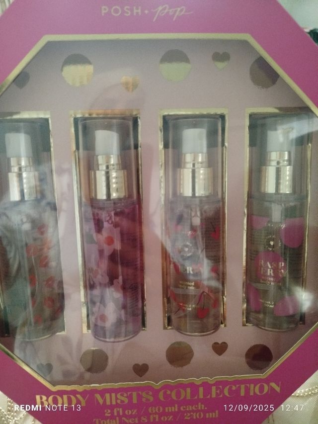 Set 4 Acque Corpo POSH