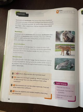 Libro Natural Science 4 primaria MacMillan