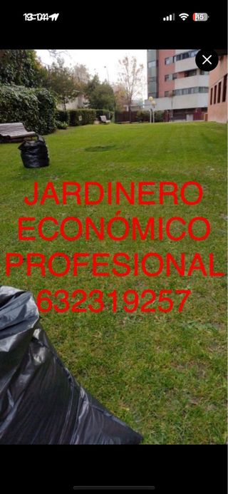 JARDINERO ECONÓMICO PROFESIONAL +34 641 932 532