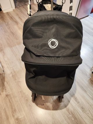 Capota Bugaboo Negra  extensible con ventilación