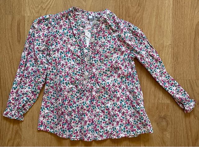 Blusa niña floral