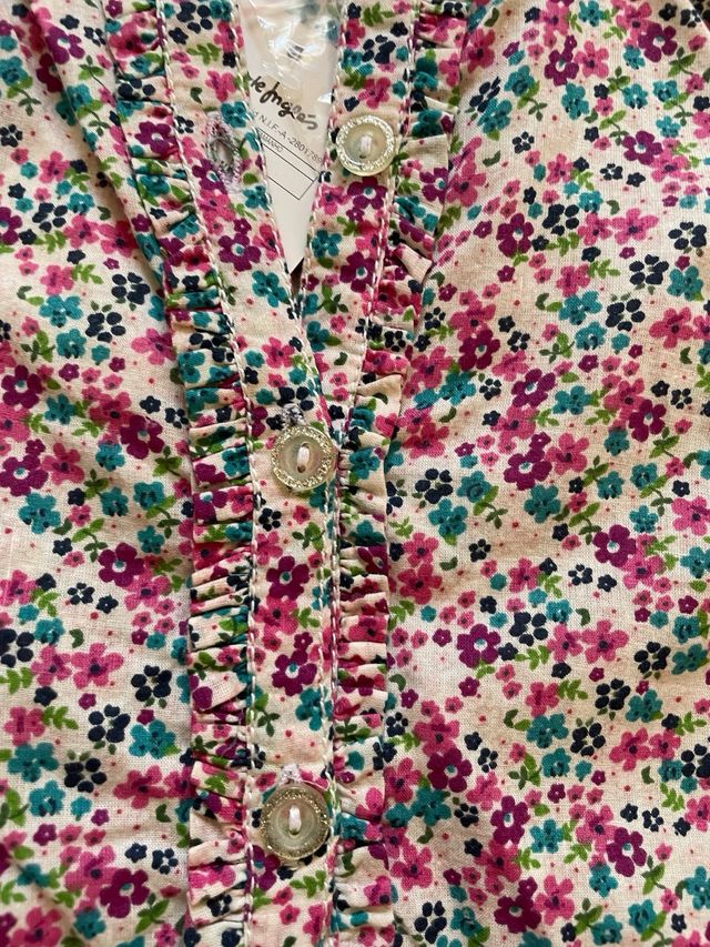 Blusa niña floral