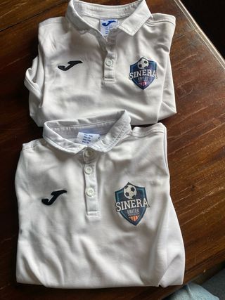 Polo Joma Sinera United Fútbol Blanco