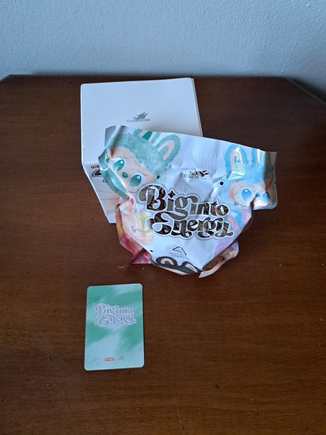 Labubu Big Into Energy verde serenity originale 