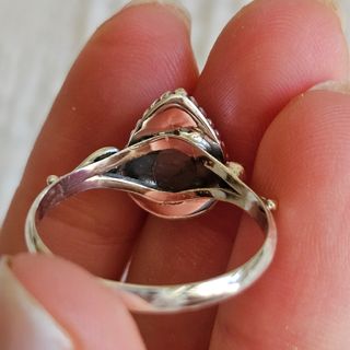 Anillo Plata 925 Piedra Luna