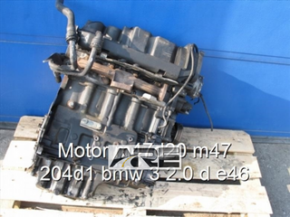 Motor m47d20 m47 204d1 bmw 3 2.0 d e46.