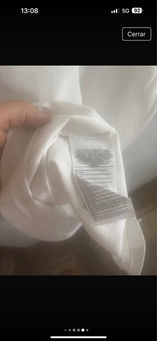 Camiseta Converse Hombre Blanca