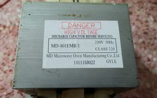 Transformador Microondas SHARP MD-801EMRB-1