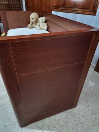 Cuna colecho madera maciza