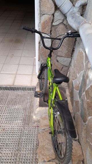 Bicicleta infantil 17" verde